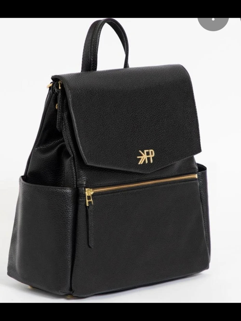 Freshly Picked BlackDiaper Bag Stylish With Minor Scratches See Pics